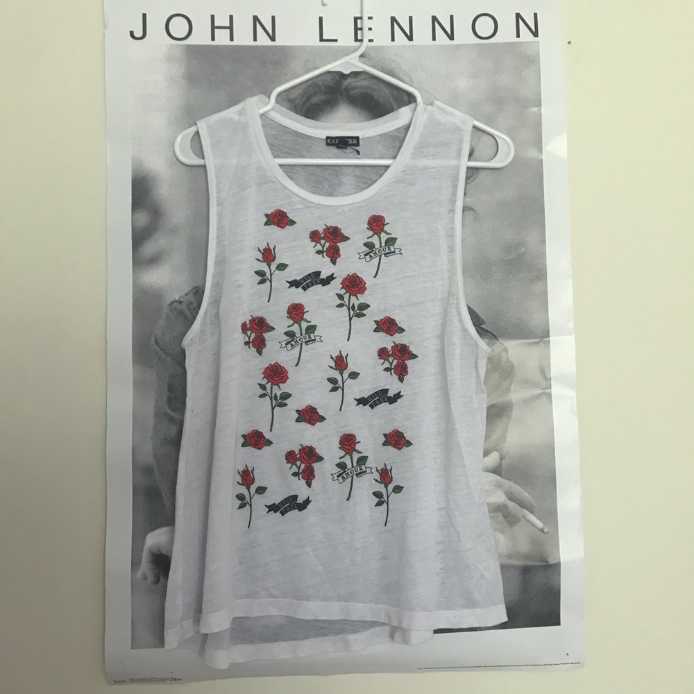 Express rose tank